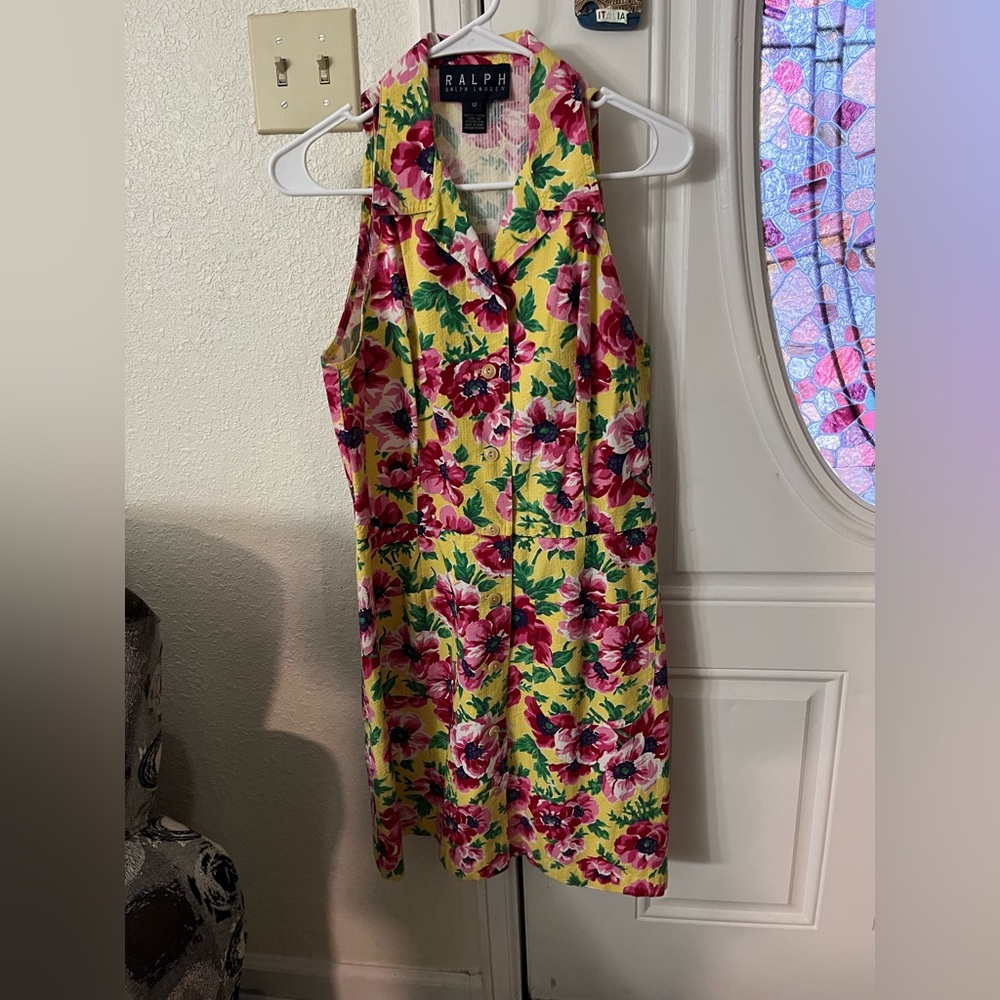 Vintage Ralph Lauren Floral Dress